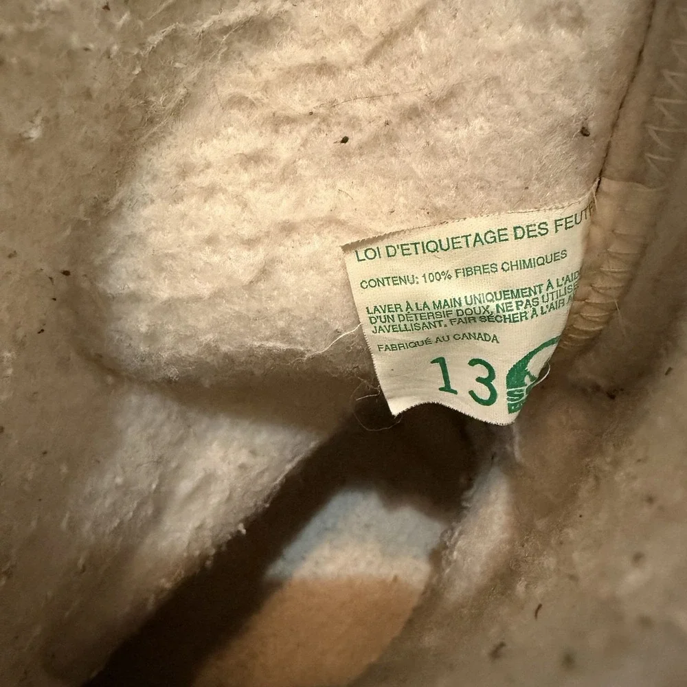 Sorel Mens Ice Pac Brown Insulated Winter Duck‎ Boots 13 Made in Canada Outdoors